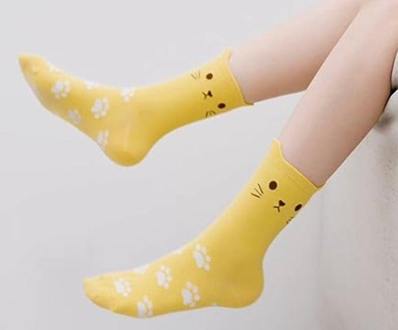 Tiny Cat Socks