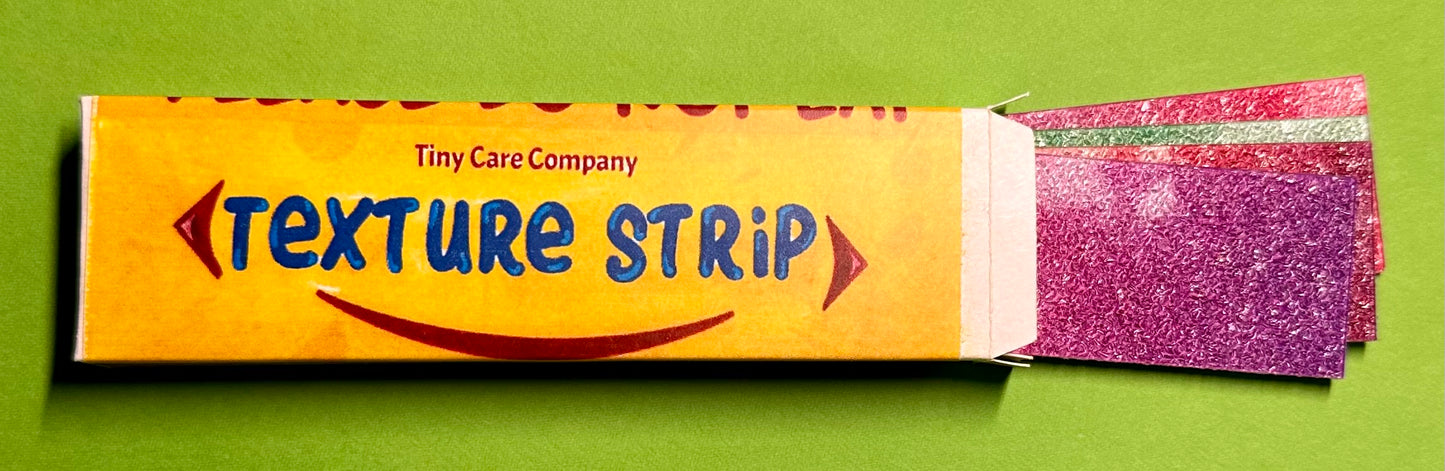 Tiny Textured Calming Strips Watercolor (Sensory)