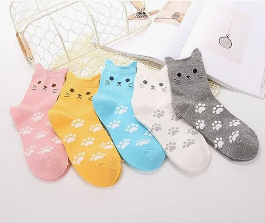 Tiny Cat Socks