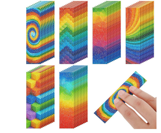 Tiny Textured Calming Strips Rainbow (Sensory)